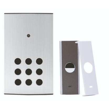 Ensonordic 1600 premium dørklokke, alu finish