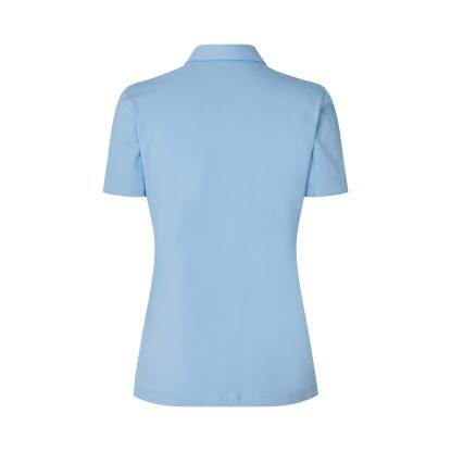 Seven Seas S523 poloshirt, økologisk, dame, lys blå