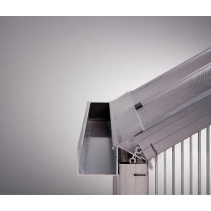 KGT Lilie III drivhus, aluminium, 9,59 m²