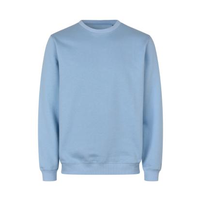 ID 0682 sweatshirt, økologisk, lys blå