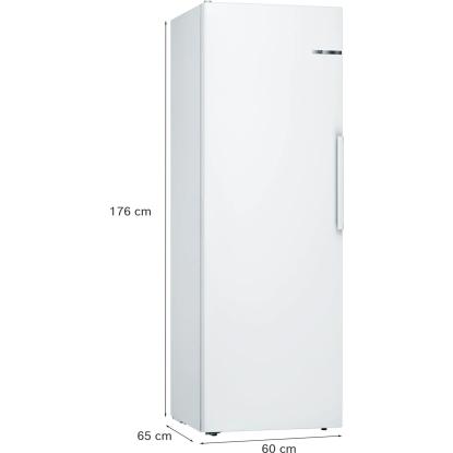 Bosch KSV33NWEP fritstående køleskab, 324 liter