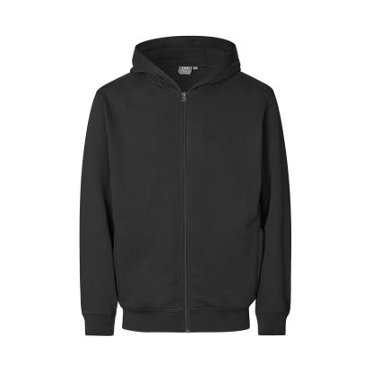ID PRO Wear CARE 0388 hættetrøje med lynlås, sort