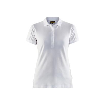 Blåkläder 3307 dame poloshirt, hvid