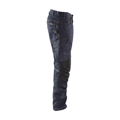 Blåkläder 1497 servicebuks denim stretch, marineblå/sort