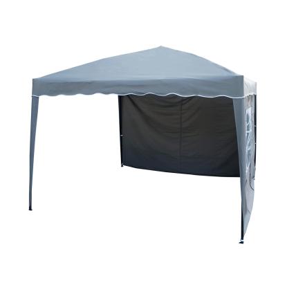 Venture Design Easy Up pavillon, sort/grå, 250 x 295 x 295 cm