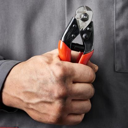 FELCO C7 kabel- og trådsaks, Ø7 mm