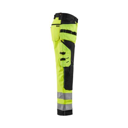Blåkläder 1567 high vis softshell buks, hi-vis gul/sort