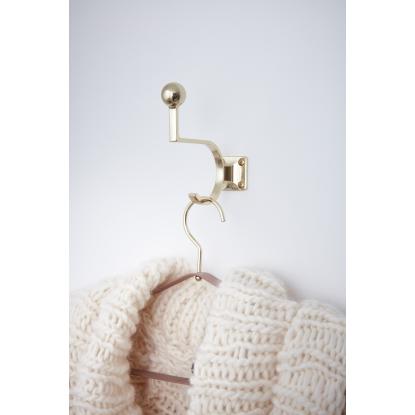 Habo Classic hattekrog, poleret messing 