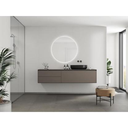 Fibo Cement vådrumspanel med 60 x 240 cm fliselook, 10 x 600 x 2400 mm, terrazzo light silk