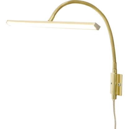 Aneta Miro billedbelysning, dæmpbar, B40 cm, guld