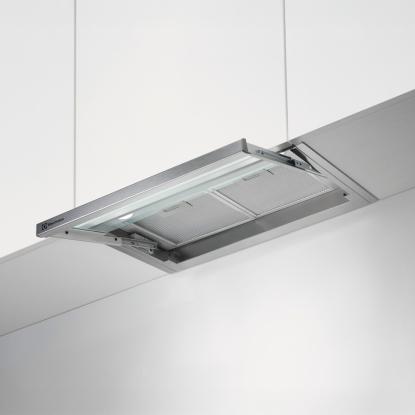 Electrolux LFP536X skabsintegreret emhætte, grå, 60 cm