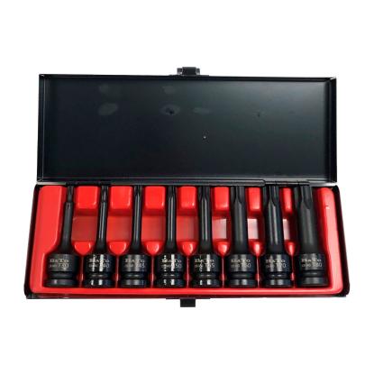 BATO kraftstifttopsæt, 1/2", TX30-80 - 8 dele