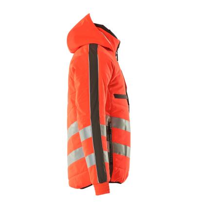 MASCOT SAFE SUPREME Dartford arbejdsjakke, hi-vis rød/mørk antracit