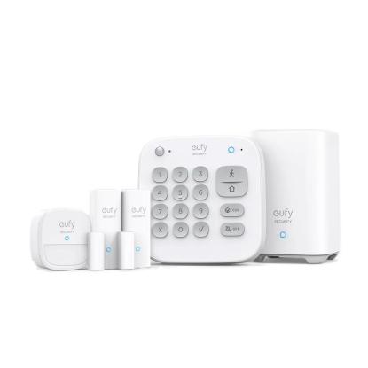 eufy alarmsystem, hvid - 5 dele