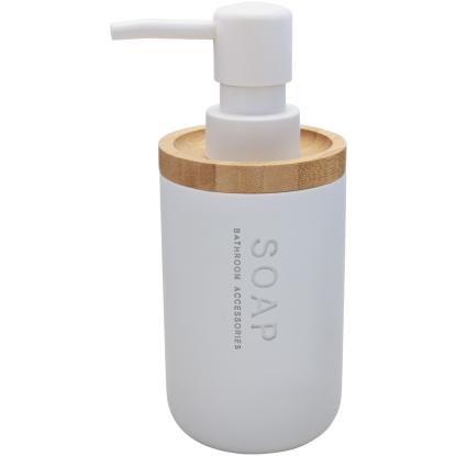 Habo Nature sæbedispenser, hvid