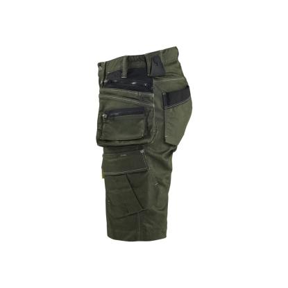 Blåkläder 7992 dame håndværker shorts stretch x1900, skovgrøn/sort
