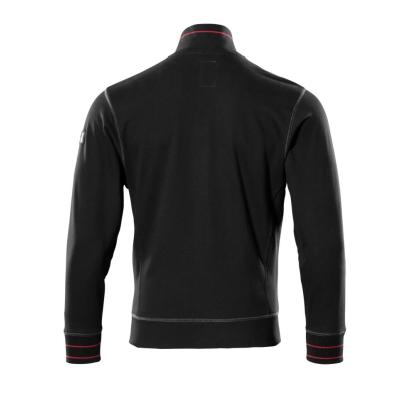 MASCOT FRONTLINE Chania sweatshirt med lynlås, sort