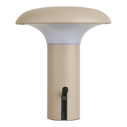 Ramsey LED lampe, H21,5 cm, beige