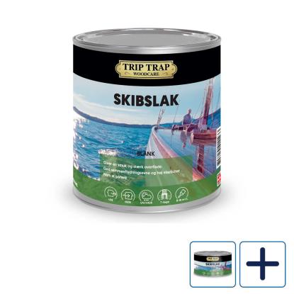 Trip Trap skibslak, blank glans 90