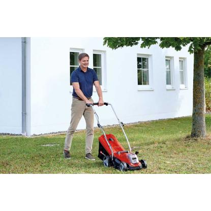 Einhell GE-CM 18/33 akku plæneklipper, 18V, med 4,0 Ah batteri og lader - 200 m²