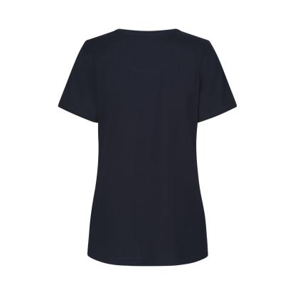 ID PRO Wear CARE 0373 T-shirt med v-hals, dame, navy