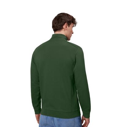 ID PRO Wear CARE 0382 cardigan, ubørstet, flaskegrøn