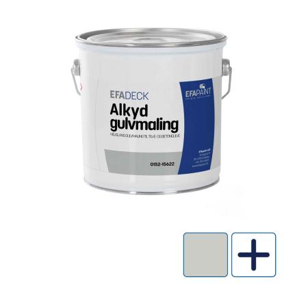 EFAdeck® alkyd gulvmaling, grå