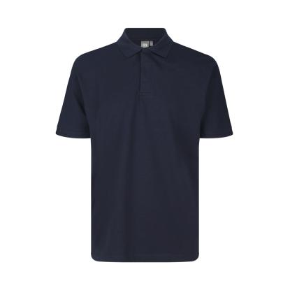 ID PRO Wear 0330 poloshirt med trykknap, navy
