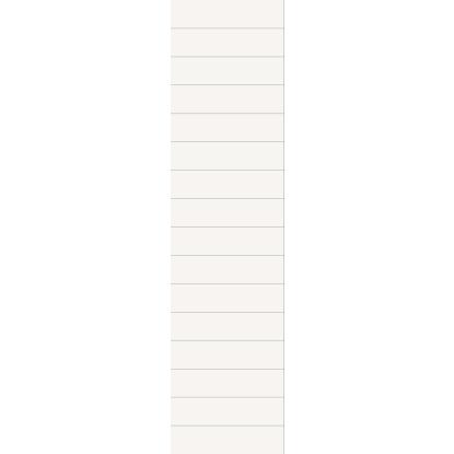Fibo Colour vådrumspanel med 60 x 15 cm fliselook, 10 x 600 x 2400 mm, denver white high gloss