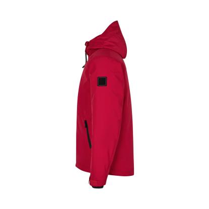 ID 0842 Hooded vinterjakke, rød