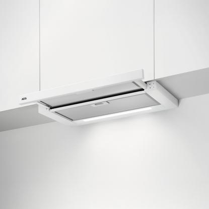 AEG DPE5650W skabsintegreret emhætte, hvid, 60 cm