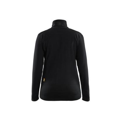 Blåkläder 4766 dame microfleece jakke, sort/mellemgrå