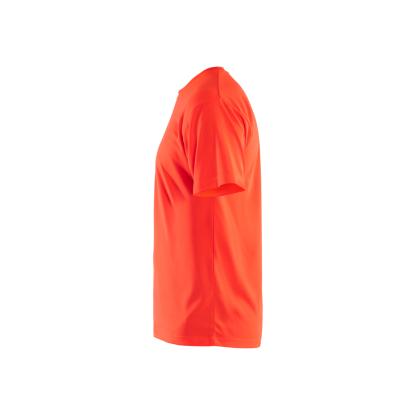 Blåkläder 3331 funktions t-shirt uv-protection, hi-vis rød