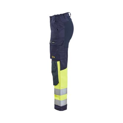 Blåkläder 7187 dame multinorm buks med stretch inherent, marineblå/hi-vis gul
