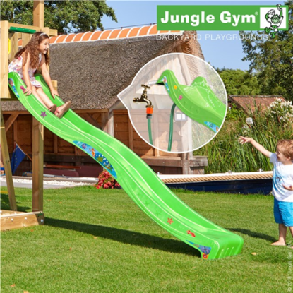 Jungle Gym Rutschebane grøn 2,65 m
