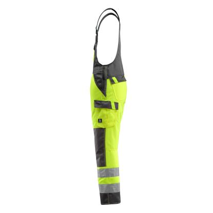 MASCOT SAFE LIGHT Gosford overall med knælommer, hi-vis gul/mørk antracit
