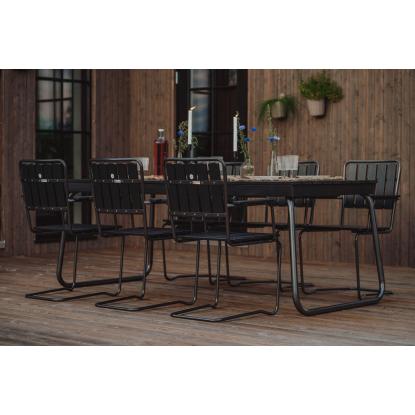Varax Suvisaari stol, sort - 2 stk.