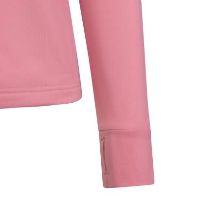 DLX GISELA Quickdry trøje med kort lynlås, dame, pink