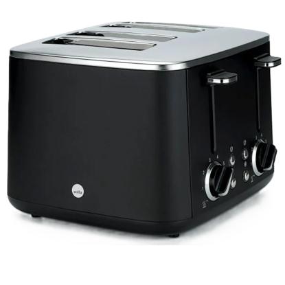 Wilfa Family toaster brødrister til 4 skiver brød, 1600W, sort