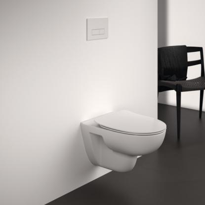 Ideal Standard i.life A væghængt toilet, sampak, hvid