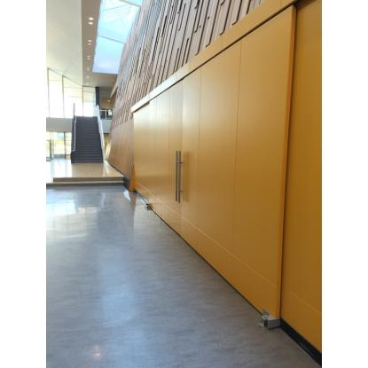 Habo SF-300 skydedørsbeslagsæt, elgalvaniseret