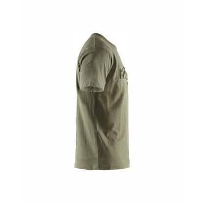 Blåkläder 3531 t-shirt 3D, efterårsgrøn