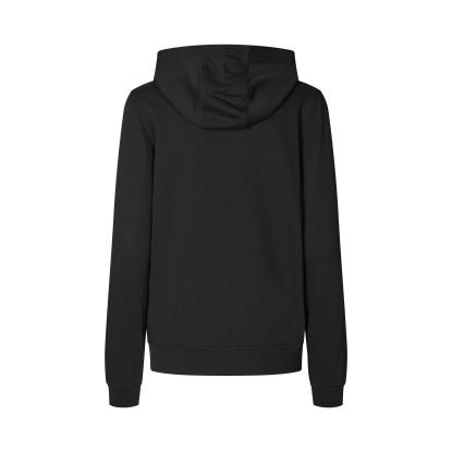ID PRO Wear CARE 0389 hættetrøje med lynlås, dame, sort