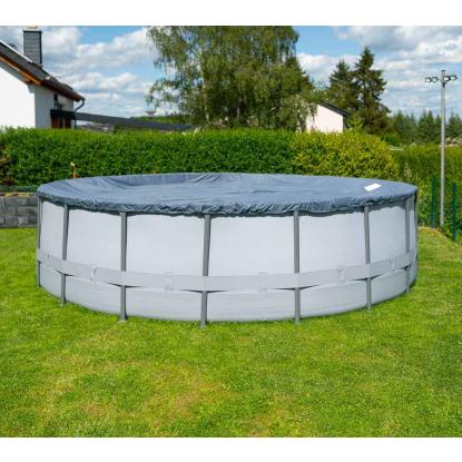Summer Waves Elite Frame pool med filterpumpe og stige, Ø549 x 132 cm