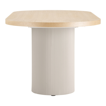 Solva spisebord, askefiner, sand, 100 x 220 cm