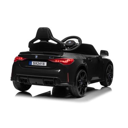 NORDIC PLAY BMW M4 elbil, 2 x 10,8 V batteri, sort