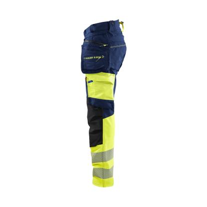 Blåkläder 1125 high vis buks 4-vejs stretch, marineblå/hi-vis gul