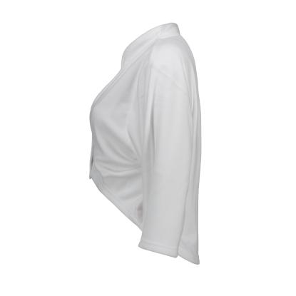 ID 0809 fleece bolero, unisex, hvid