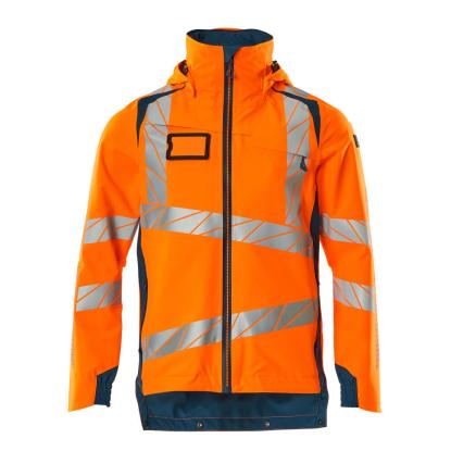 MASCOT ACCELERATE SAFE softshell jakke, hi-vis orange/mørk petroleum