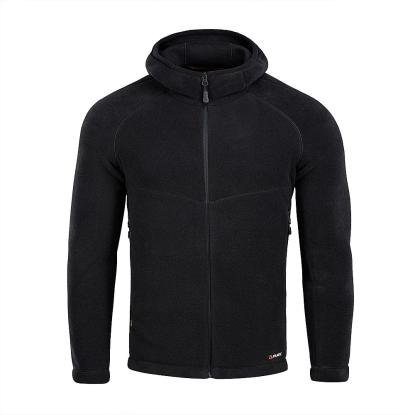 M-TAC Sprint Polartec fleecetrøje med hætte, sort
